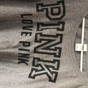 Grey, Pink by victoria secrets Long sleeve